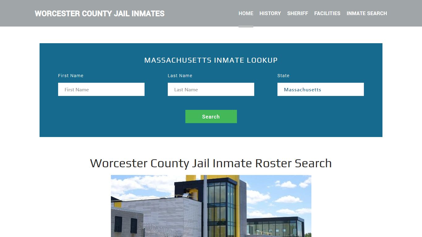 Worcester County Jail Inmate Roster Lookup, West Boylston, MA